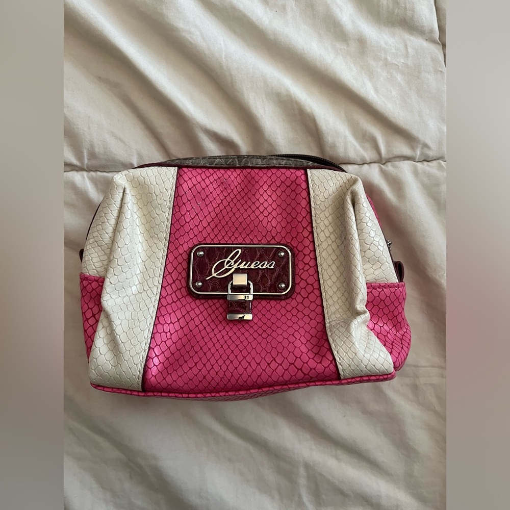Guess Snake Print Makeup bag/Pouch